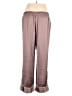 H&M 100% Polyester Solid Brown Casual Pants Size XL - photo 2
