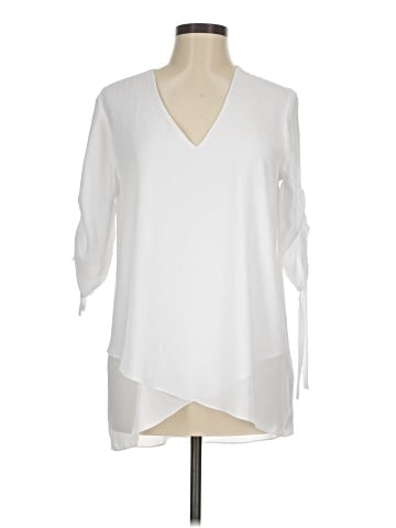 Karen Kane 3/4 Sleeve Blouse (view 1)