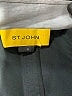St. John 100% Polyester Solid Black Long Sleeve Top Size 8 - photo 7