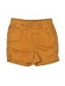 Tea 100% Cotton Solid Orange Khaki Shorts Size 2T - photo 1