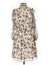 Eyeshadow 100% Polyester Paisley Ivory Casual Dress Size L - photo 2