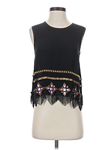 Nicole Miller Artelier Sleeveless Silk Top (view 1)
