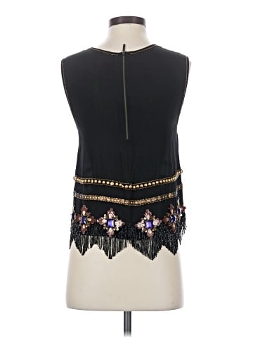 Nicole Miller Artelier Sleeveless Silk Top (view 2)