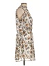 Eyeshadow 100% Polyester Paisley Ivory Casual Dress Size L - photo 4