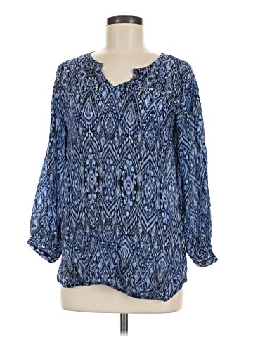 Scully 3/4 Sleeve Blouse (view 1)