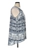 Rose + Olive 100% Polyester Blue Sleeveless Blouse Size 1X - photo 4