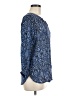 Scully Blue 3/4 Sleeve Blouse Size M - photo 4