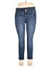 d.jeans Solid Blue Jeans Size 16 - photo 1