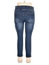d.jeans Solid Blue Jeans Size 16 - photo 2