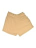 Have 100% Polyester Solid Tan Khaki Shorts Size L - photo 2