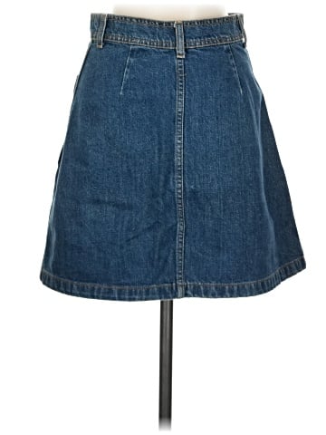 Zara Denim Skirt (view 2)