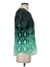 Equipment 100% Silk Teal Short Sleeve Top Size XS - photo 4