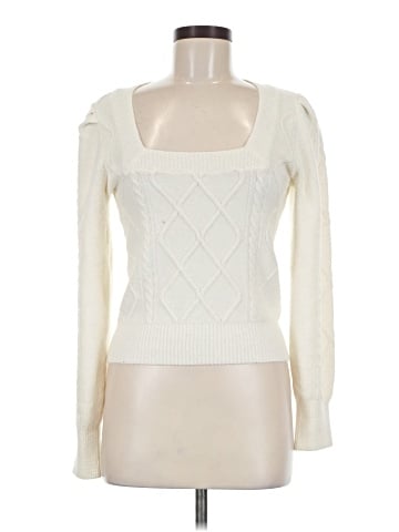 Pink Rose Pullover Sweater (view 1)
