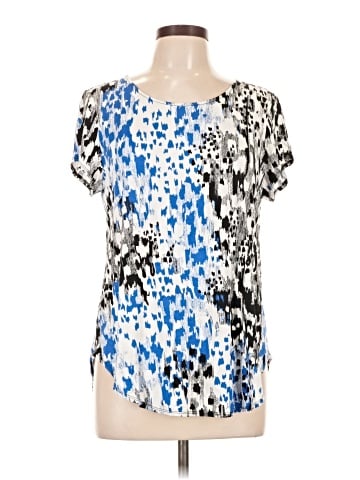 Alfani Short Sleeve Blouse (view 1)