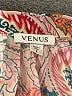 Venus 100% Polyester Paisley Pink 3/4 Sleeve Blouse Size 8 - photo 7