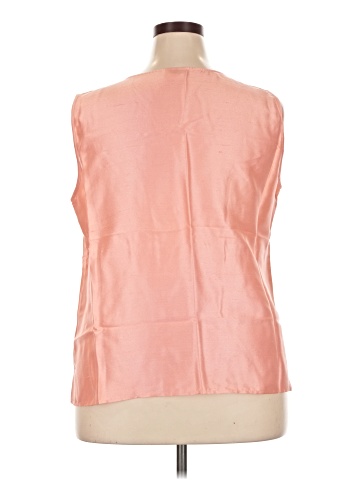 Neiman Marcus Sleeveless Silk Top (view 2)