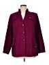 Joan Rivers Burgundy Blazer Size XL - photo 1