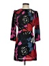 Tory Burch 100% Polyester Print Black Cocktail Dress Size 2 - photo 1