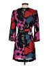 Tory Burch 100% Polyester Print Black Cocktail Dress Size 2 - photo 2