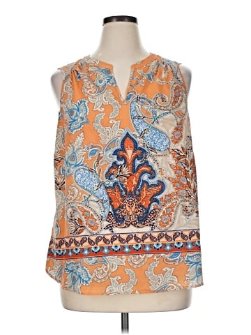 Lucy & Laurel Sleeveless Blouse (view 1)