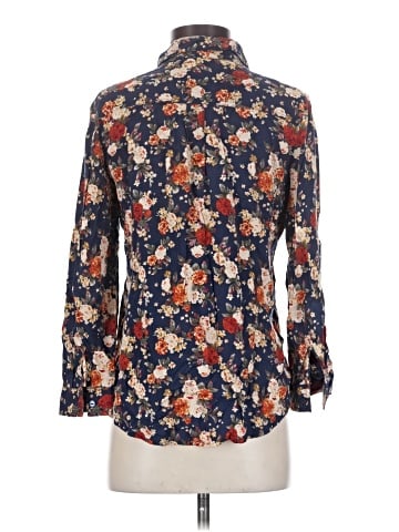 Faded Glory 3/4 Sleeve Button-Down Shirt (view 2)
