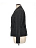 T. Milano 100% Polyester Plaid Gray Blazer Size 16 - photo 5