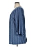 W5 100% Polyester Blue 3/4 Sleeve Blouse Size 1X - photo 5