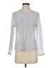 L.L.Bean 100% Cotton Silver Long Sleeve Blouse Size XS - photo 1