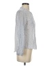 L.L.Bean 100% Cotton Silver Long Sleeve Blouse Size XS - photo 4