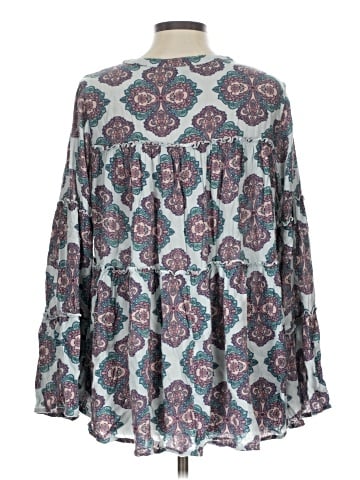 Red Camel Long Sleeve Blouse (view 2)