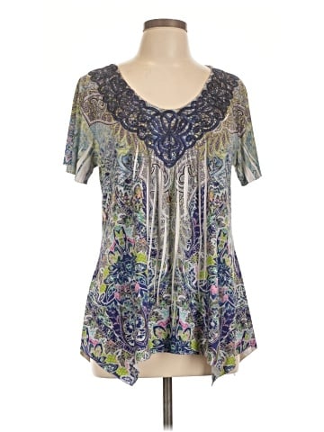 One World Short Sleeve Blouse (view 1)