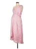 Old Navy - Maternity 100% Polyester Pink Casual Dress Size L - photo 1