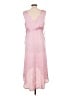 Old Navy - Maternity 100% Polyester Pink Casual Dress Size L - photo 2