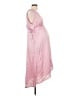 Old Navy - Maternity 100% Polyester Pink Casual Dress Size L - photo 4