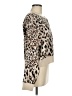 A New Day Animal Print Tan Pullover Sweater Size M - photo 4