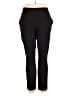 dalia Solid Black Active Pants Size XL - photo 1