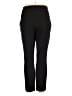 dalia Solid Black Active Pants Size XL - photo 2