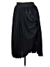 Derek Lam Solid Blue Black Formal Skirt Size 8 - photo 2