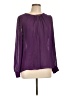 Worthington 100% Polyester Purple Long Sleeve Blouse Size L - photo 1
