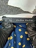 Zara Basic 100% Polyester Polka Dots Blue Casual Dress Size L - photo 7