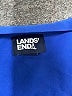 Lands' End 100% Polyester Blue 3/4 Sleeve Blouse Size 26 - photo 7