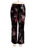 Susan Graver Print Black Casual Pants Size XL (petite) - photo 1