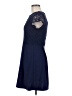 Speechless Solid Blue Cocktail Dress Size M - photo 5