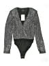 Bardot Silver Bodysuit Size 8 - photo 1
