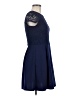 Speechless Solid Blue Cocktail Dress Size M - photo 4