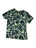Adidas 100% Cotton Camo Green Active T-Shirt Size 10 - 12 - photo 2