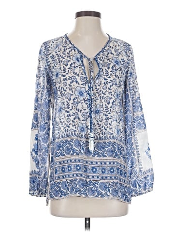 Calypso St. Barth Long Sleeve Blouse (view 1)