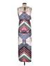 Bailey Blue Print Red Ivory Casual Dress Size M - photo 2