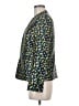 J.Crew 100% Polyester Print Blue Blazer Size 8 - photo 5