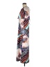 Bailey Blue Print Red Ivory Casual Dress Size M - photo 5
